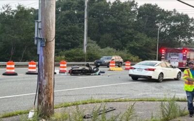 Autoridades investigan accidente que cobró la vida de motociclista.