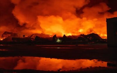 Arde almacén de gigante minorista ruso tras el último ataque de Kiev con drones de largo alcance