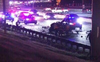 Accidente automovilístico I-95 deja dos heridos, uno de gravedad.