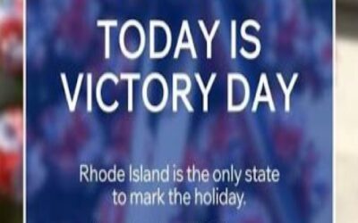 Hoy Rhode Island, y solo Rhode Island conmemora el Día de la Victoria.