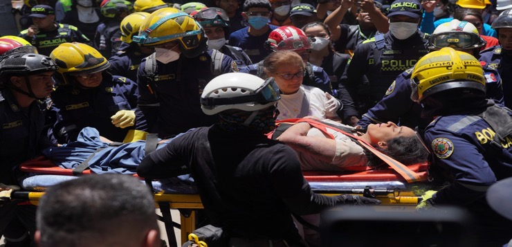 Colombia busca a desaparecidos tras un fuerte terremoto que mató a más de 180 personas