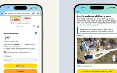 Amazon ampliará su reparto con drones a casi quinientas ciudades de EEUU a finales de 2026