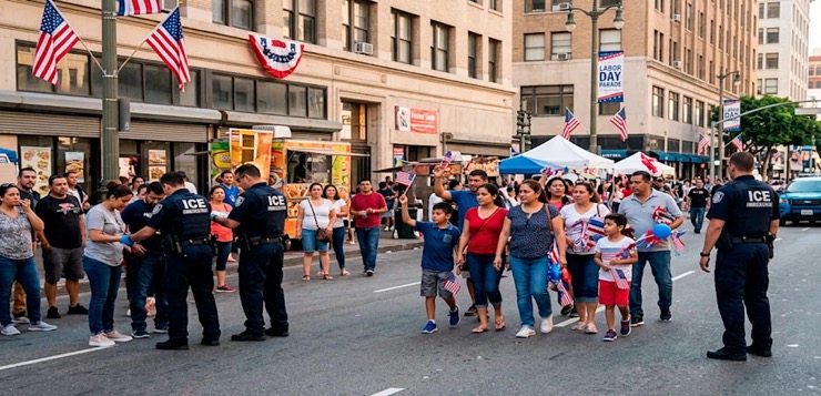 ¿Piensas salir por el feriado largo en EE.UU.? Recomendaciones para inmigrantes si te encuentras con el ICE o la policía.