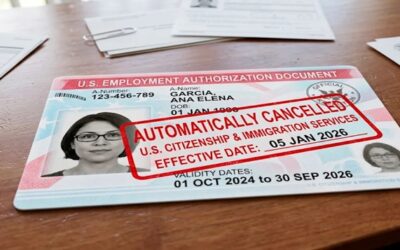 Se acabaron las extensiones automáticas del permiso de trabajo en EE.UU. | Con esta anticipación deberás de renovar el documento.