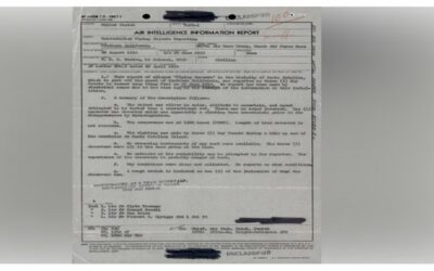 EEUU revela reportes de avistamientos de ovnis en el siglo XX, varios cerca de California